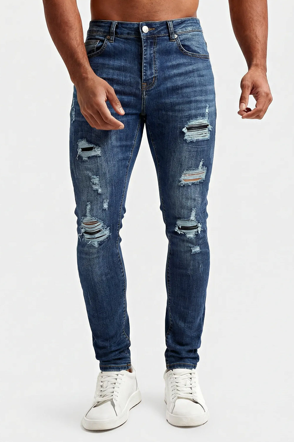 Men's Stretch Skinny Jean - Ripped