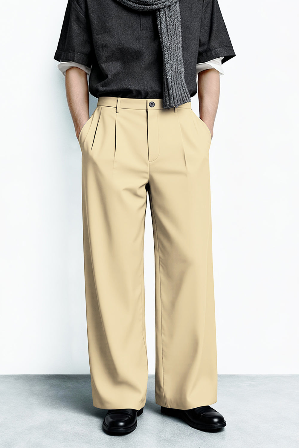 Men's Relaxed Baggy Pant - Light Khaki