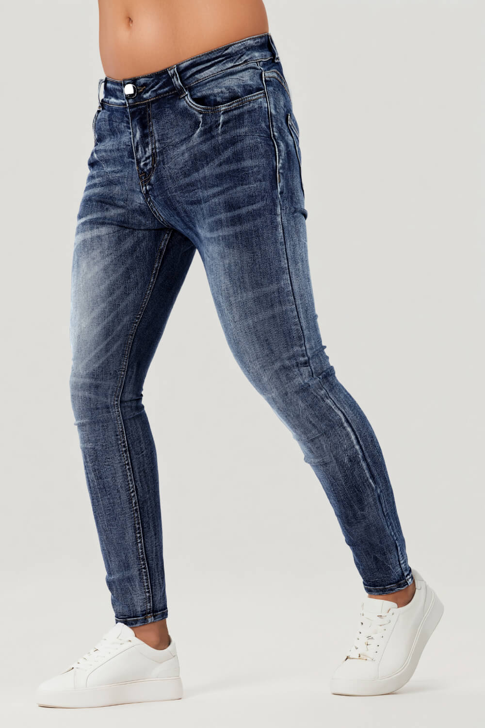 Men's Stretch Skinny Jean - Dark Blue