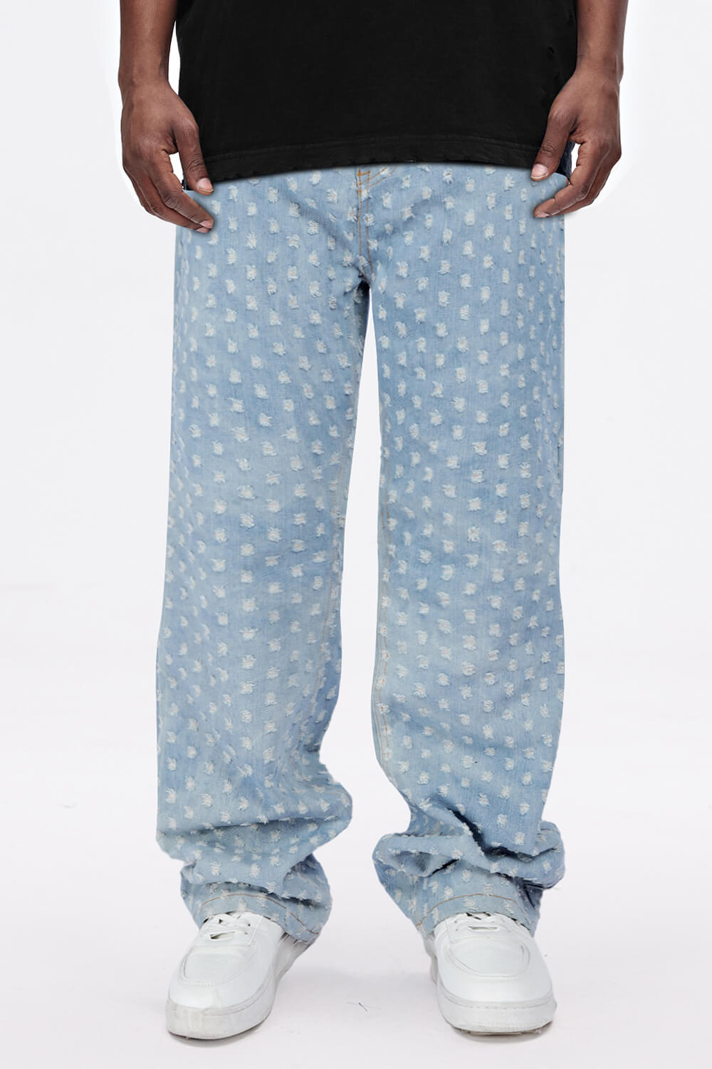 Men's Loose Jean - Light Blue