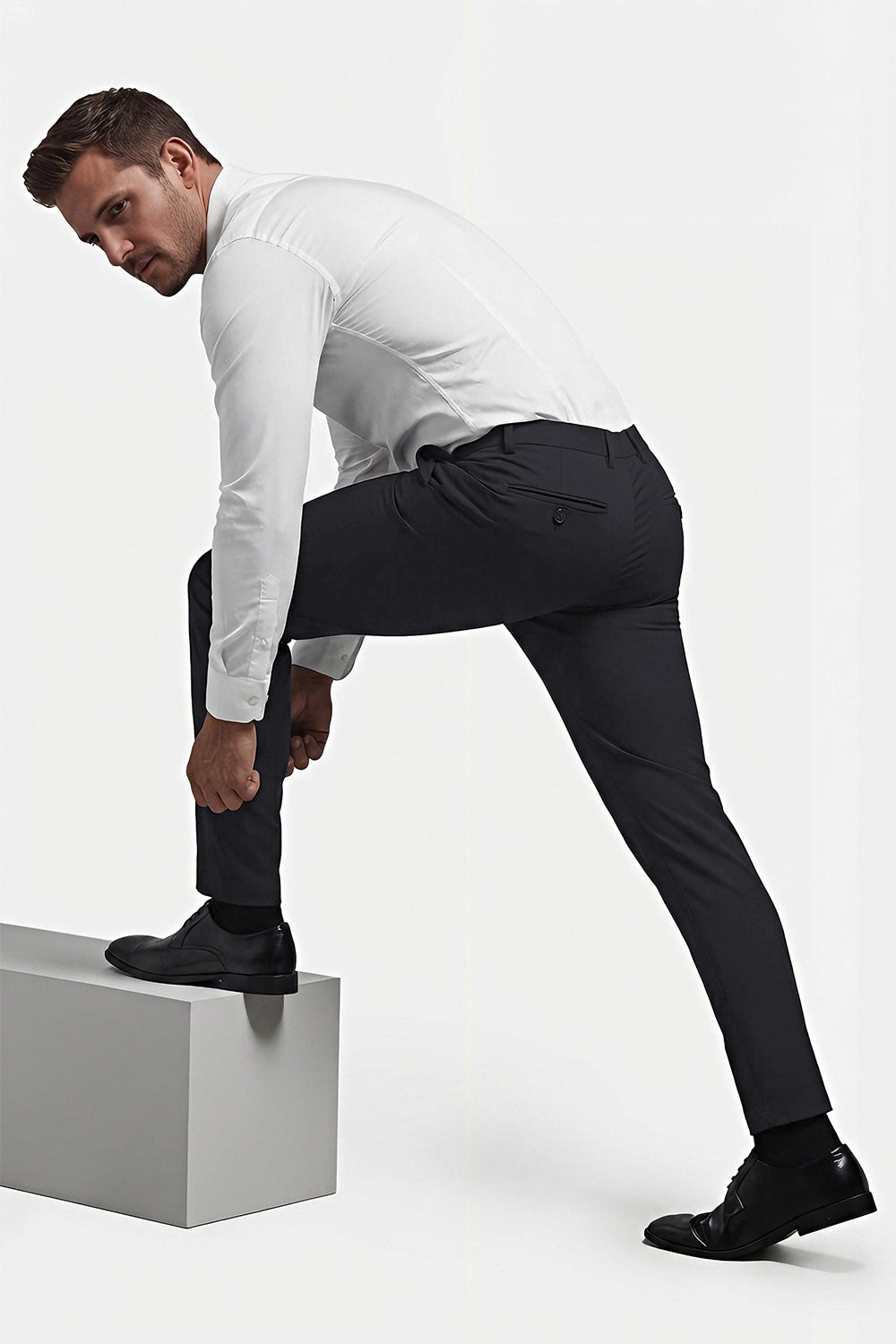 Black Stretch Pants