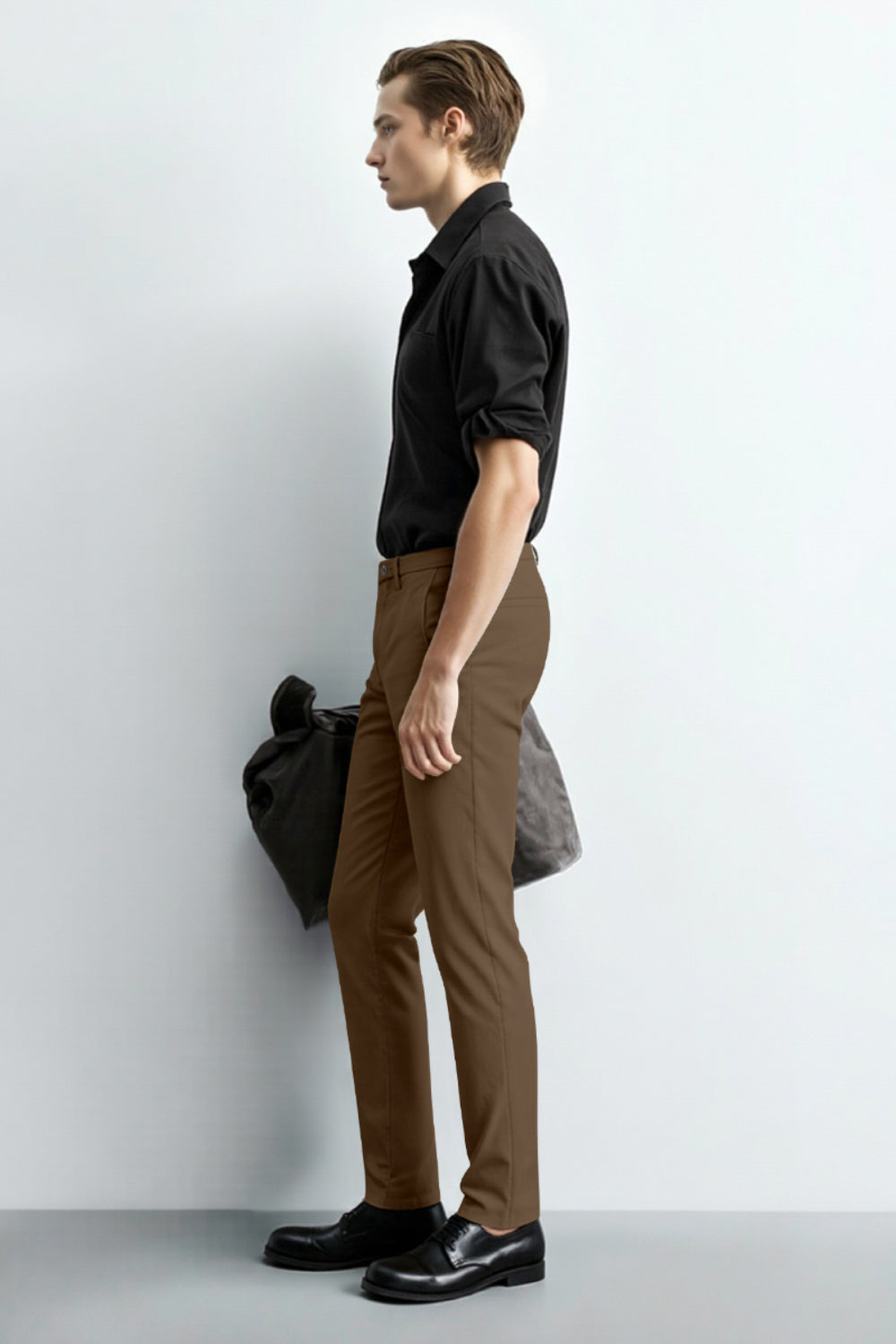 Men's Slim Fit Dress Pant - Camel