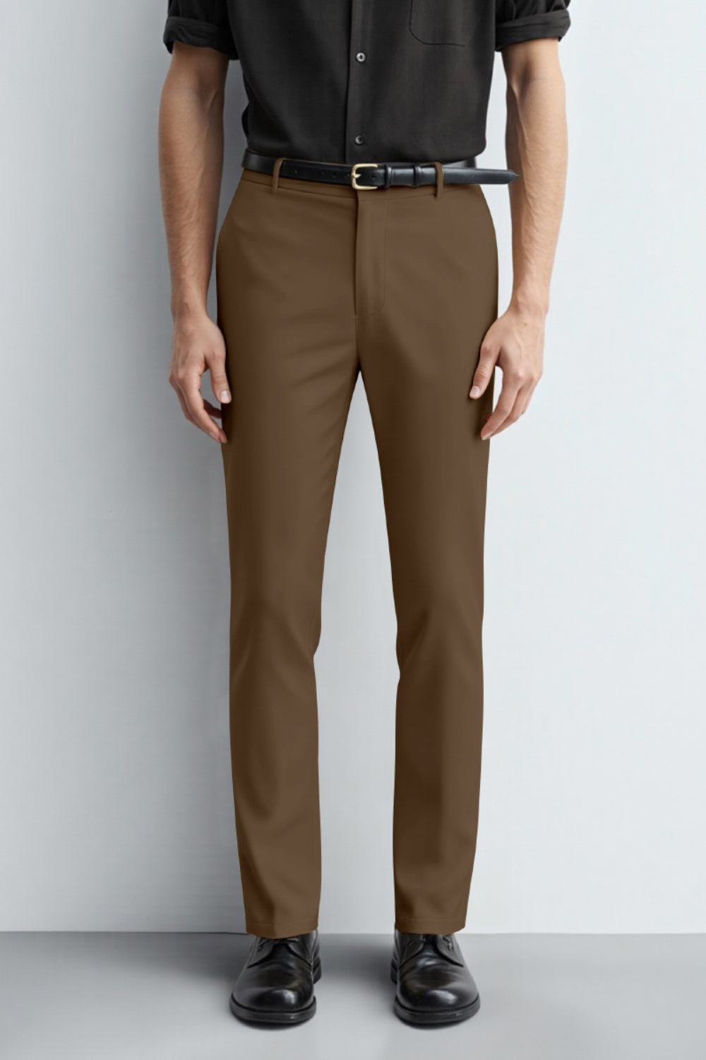 Men's Slim Fit Dress Pant - Camel