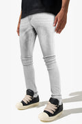 Men‘s Washed Skinny Marble Jean - Grey