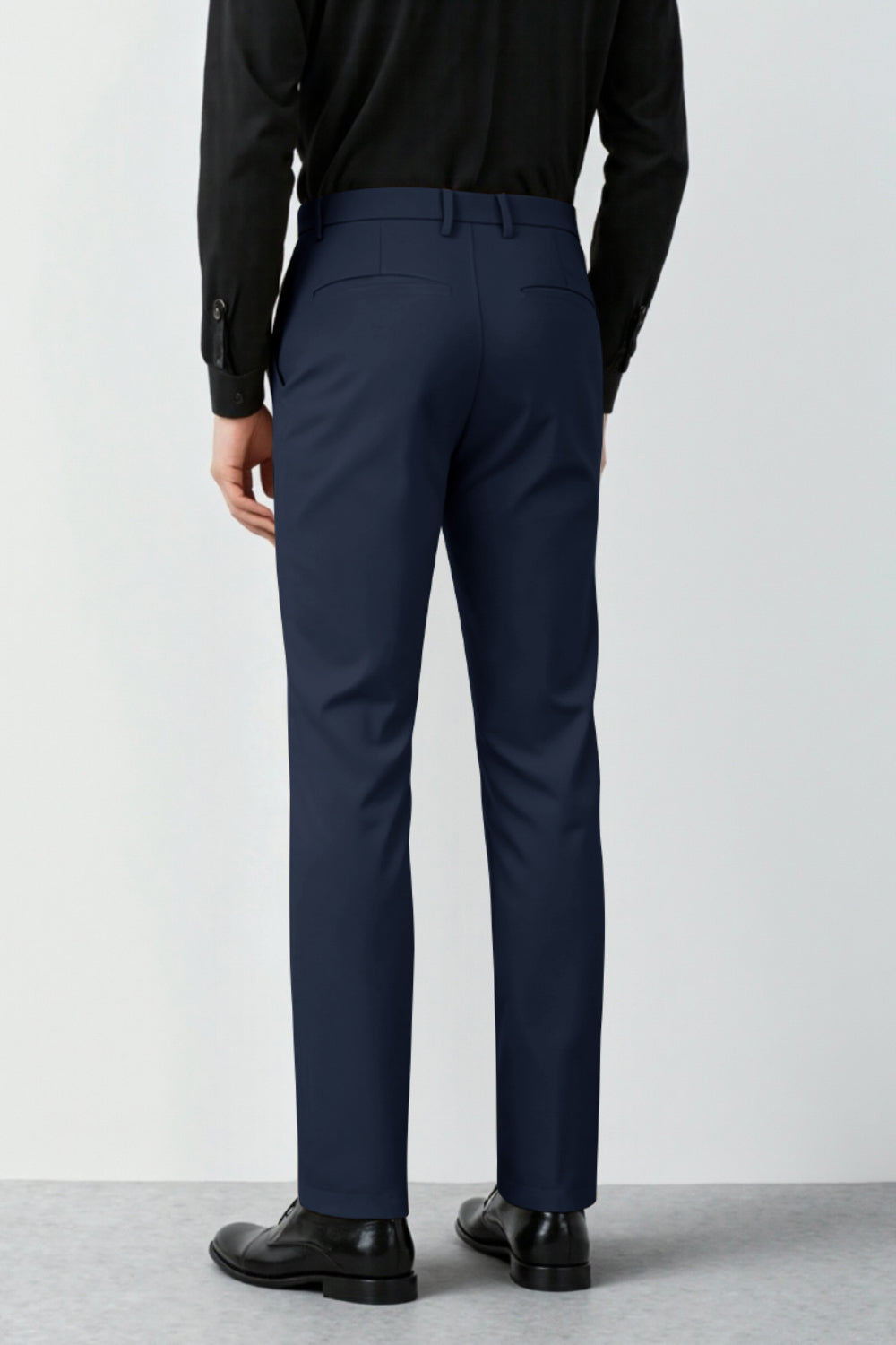 Men's Slim Fit Dress Pant - Dark Blue