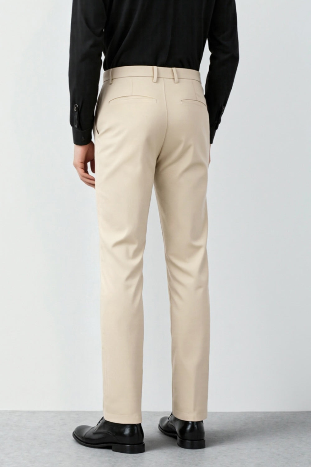 Men's Slim Fit Dress Pant - Beige
