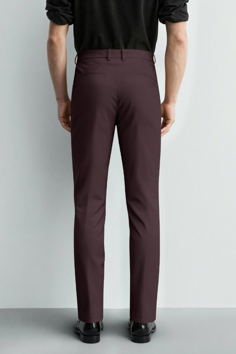 Men's Slim Fit Dress Pant - Brown