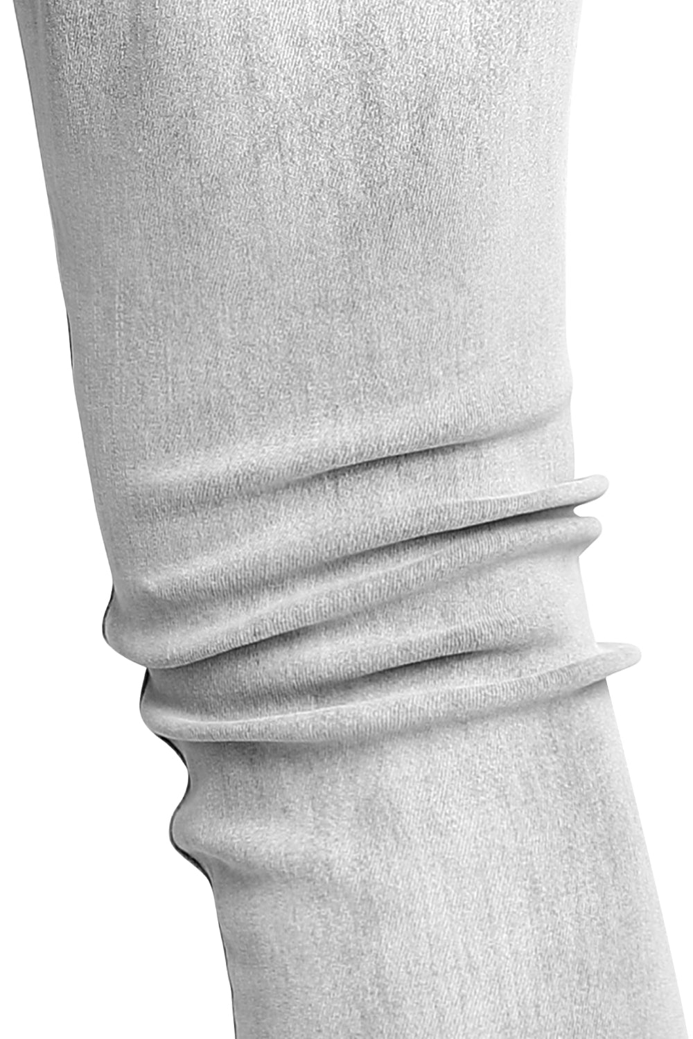 Men‘s Washed Skinny Marble Jean - Grey