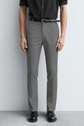 Men's Slim Fit Dress Pant - Grey