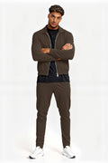 Men's Casual Set - Brown