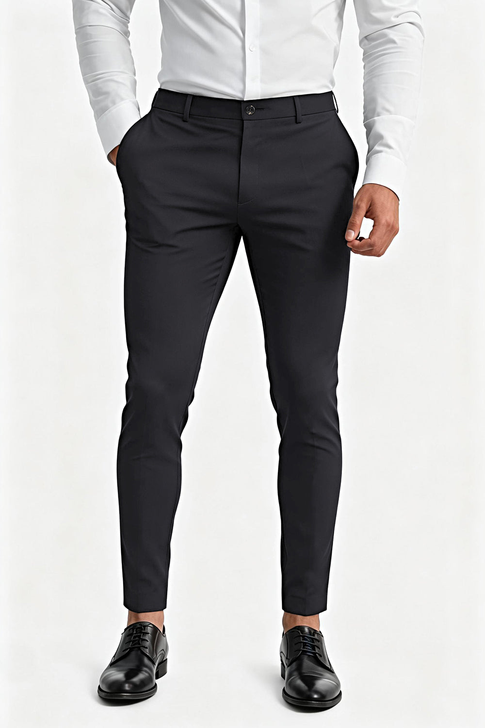 Black Stretch Pants