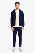Men's Casual Hoodie Set - Dark Blue