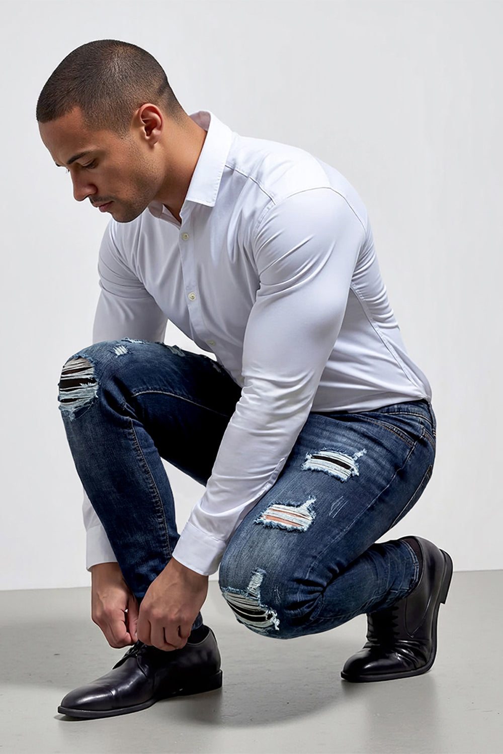 Men's Stretch Skinny Jean - Ripped