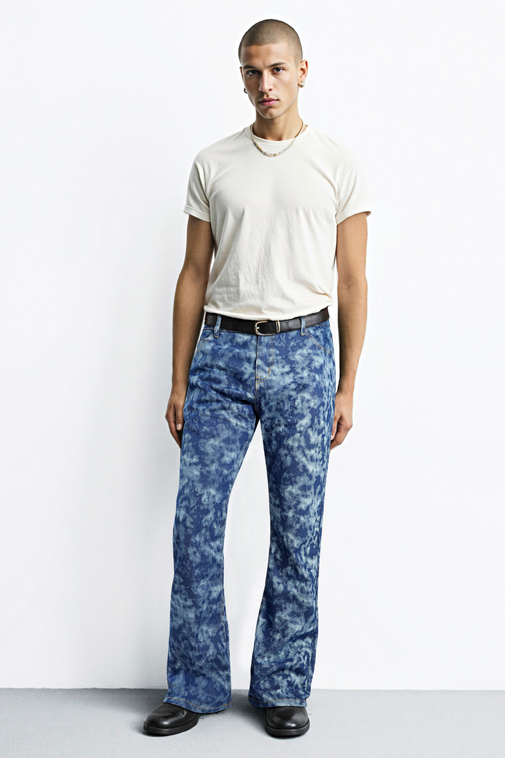 Men's Flared Jean - Blue