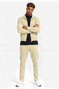 Men's Casual Set - Beige