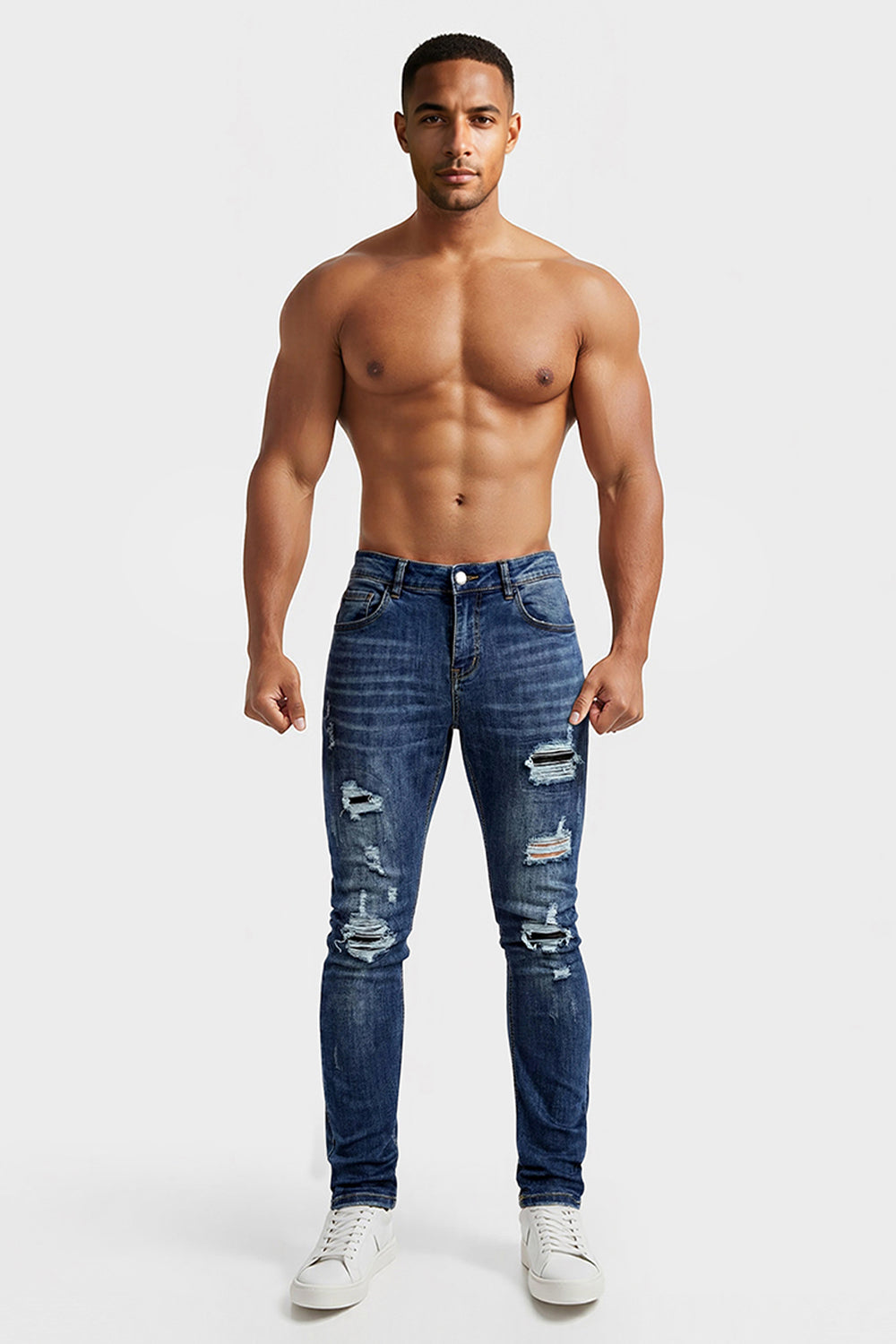 Men's Stretch Skinny Jean - Ripped