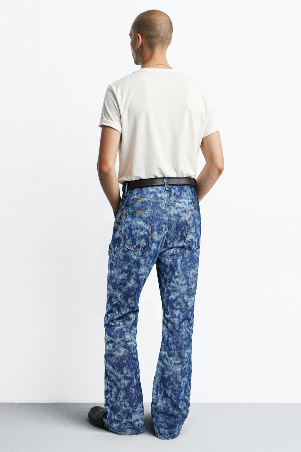 Men's Flared Jean - Blue