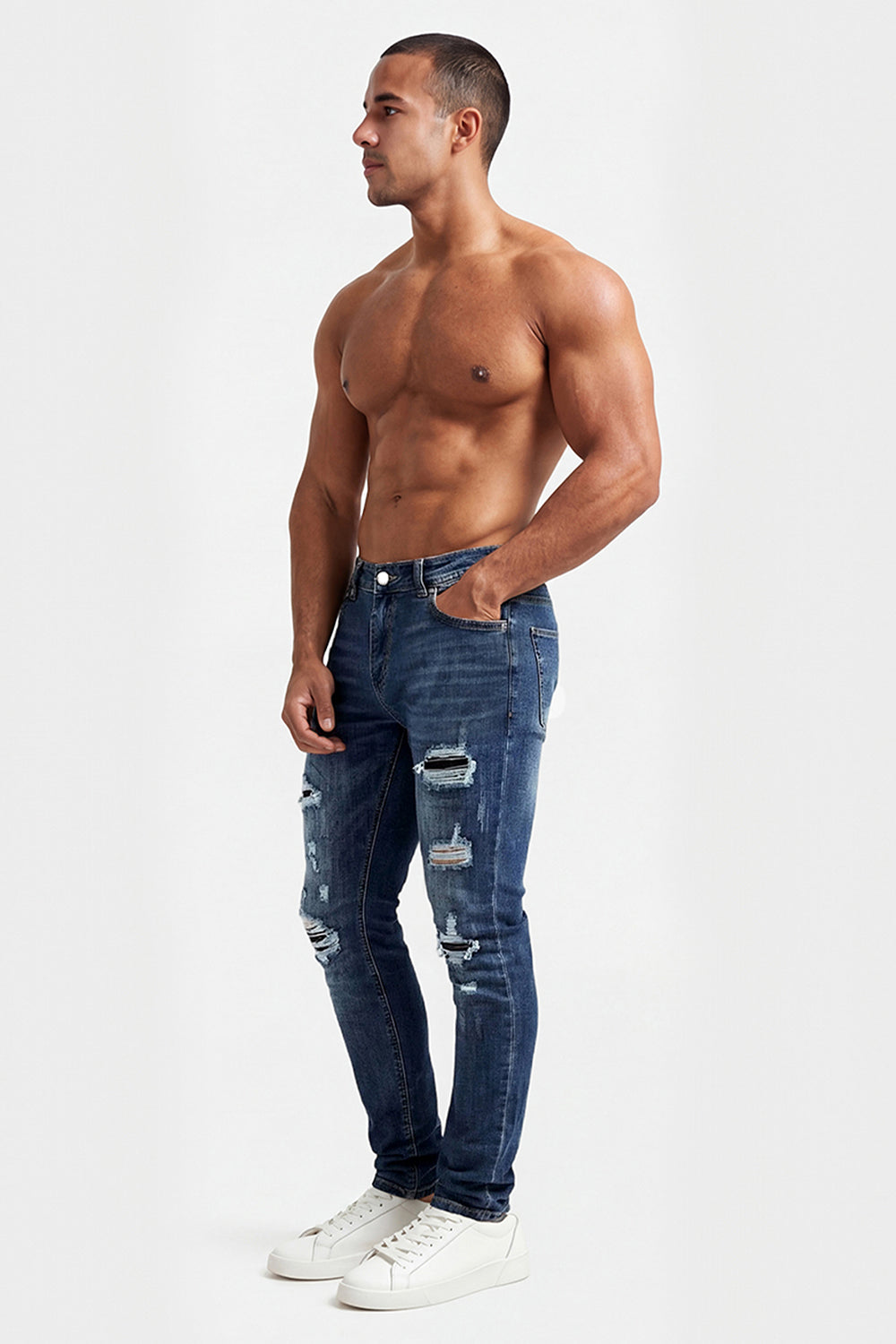 Men's Stretch Skinny Jean - Ripped
