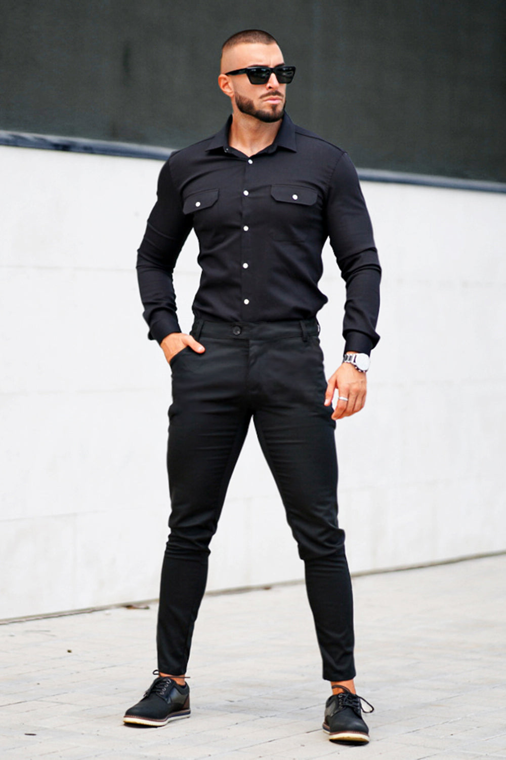 Mens Casual Pant - Black