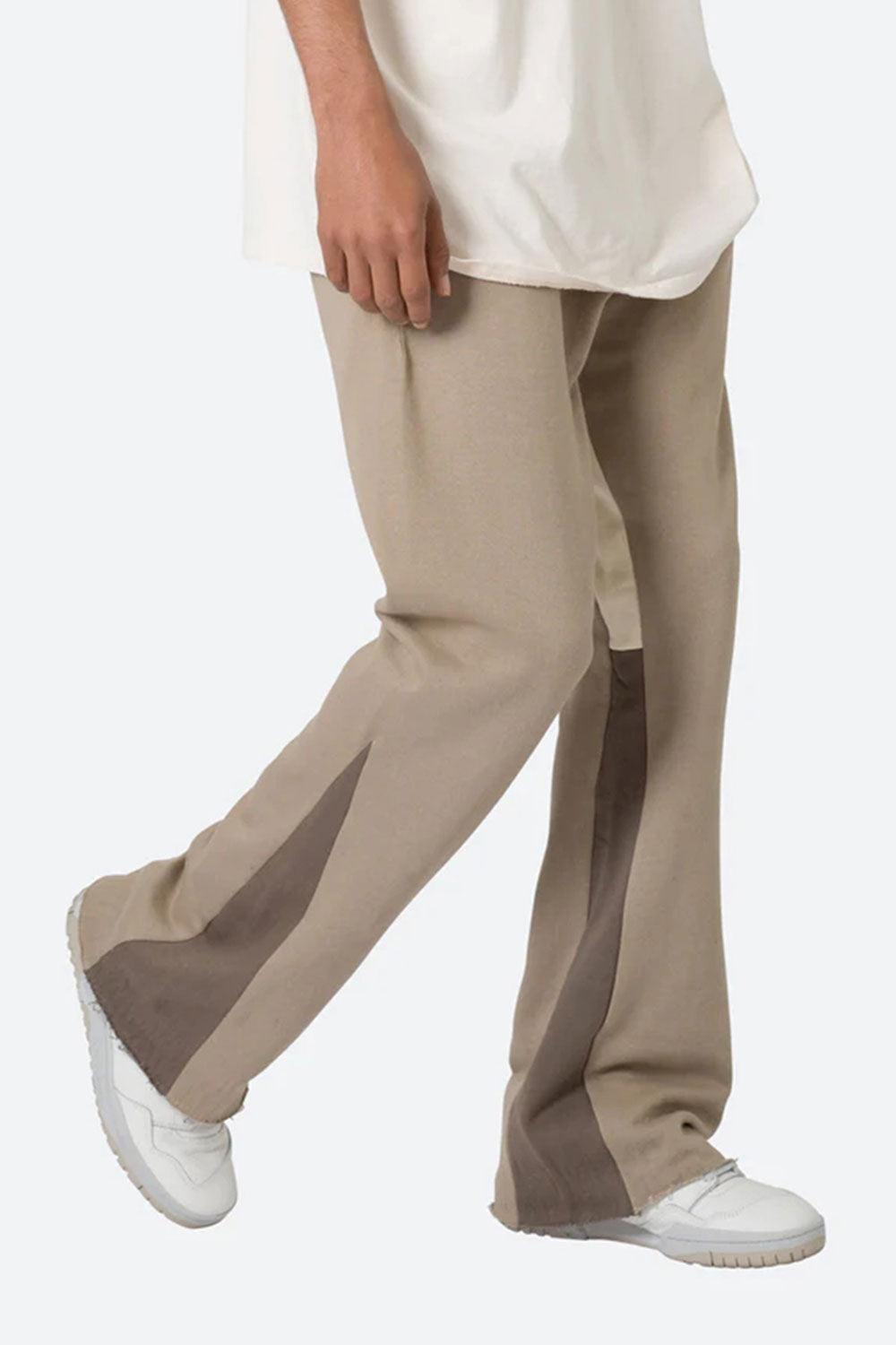 Men's Khaki Flare Pant