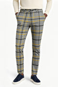 Men's Striped Skinny Pant - Grey