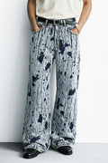 Men's Baggy Jean - Color Blocking