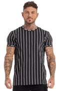 Mens Crew Neck T-Shirts - Black