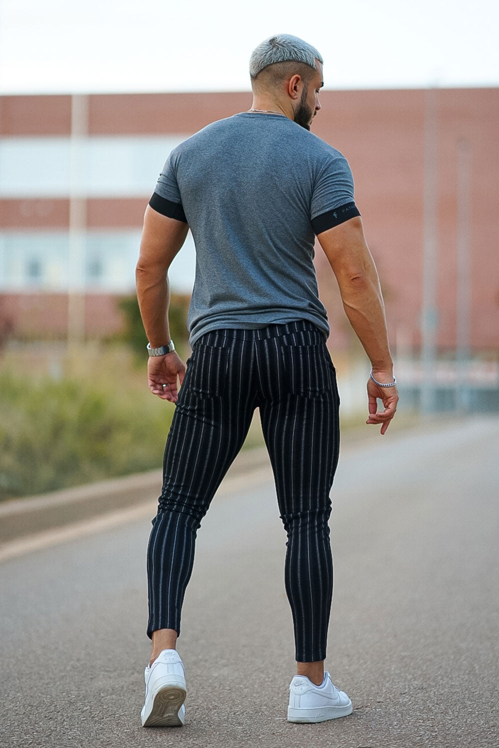 Mens Black Stylish Skinny Jeans Stretch Jeans For Men