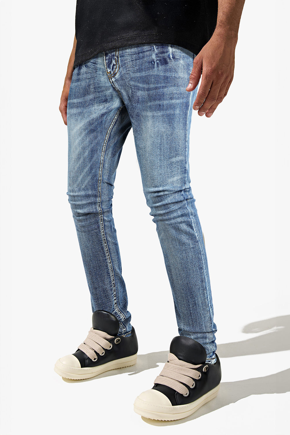 Men's Stretch Skinny Jean - Dark Blue