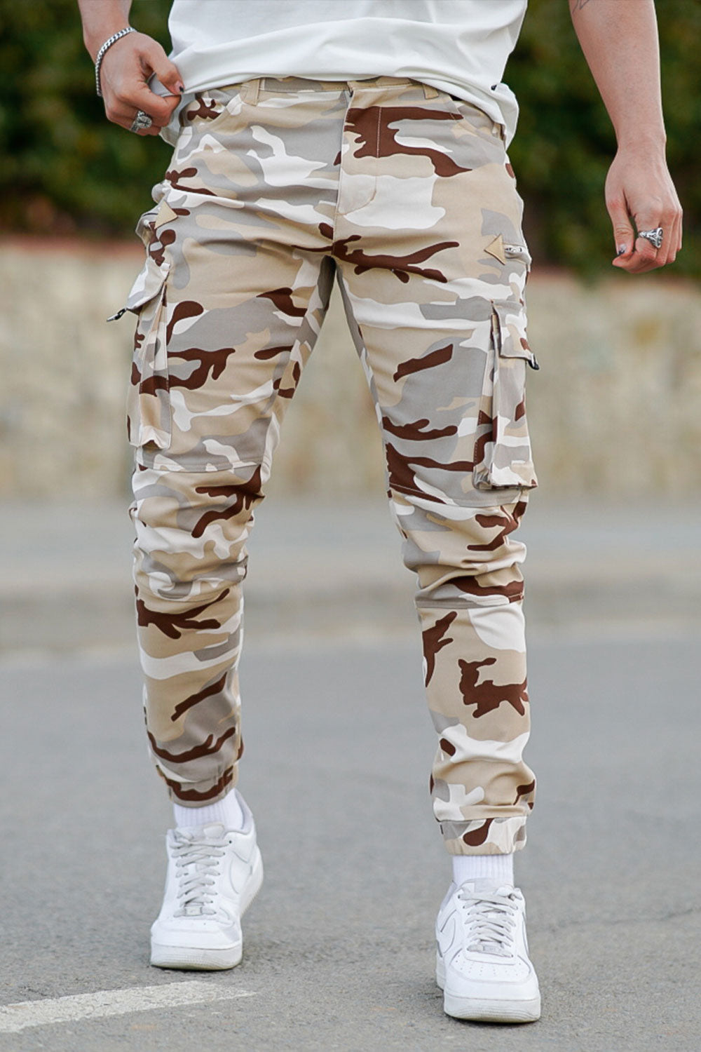 Men's Camouflage Cargo Pant - Suit For Hiking