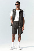 Men's Vest Set - Grey