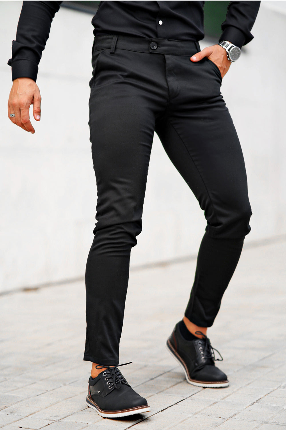 Mens Casual Pant - Black