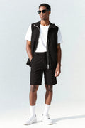 Men's Vest Set - Black