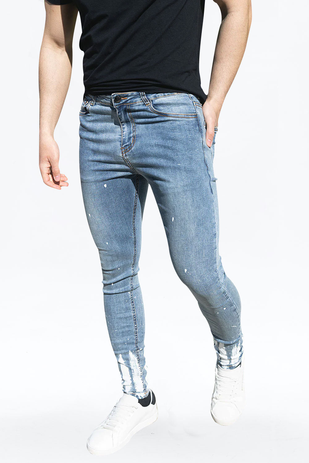 Fashion Light Blue Skinny Jean