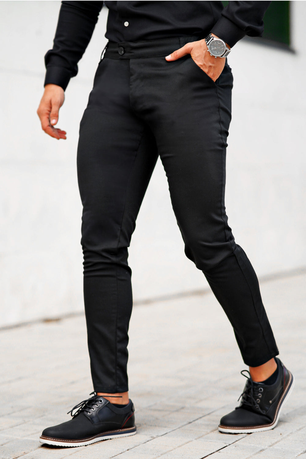 Mens Casual Pant - Black