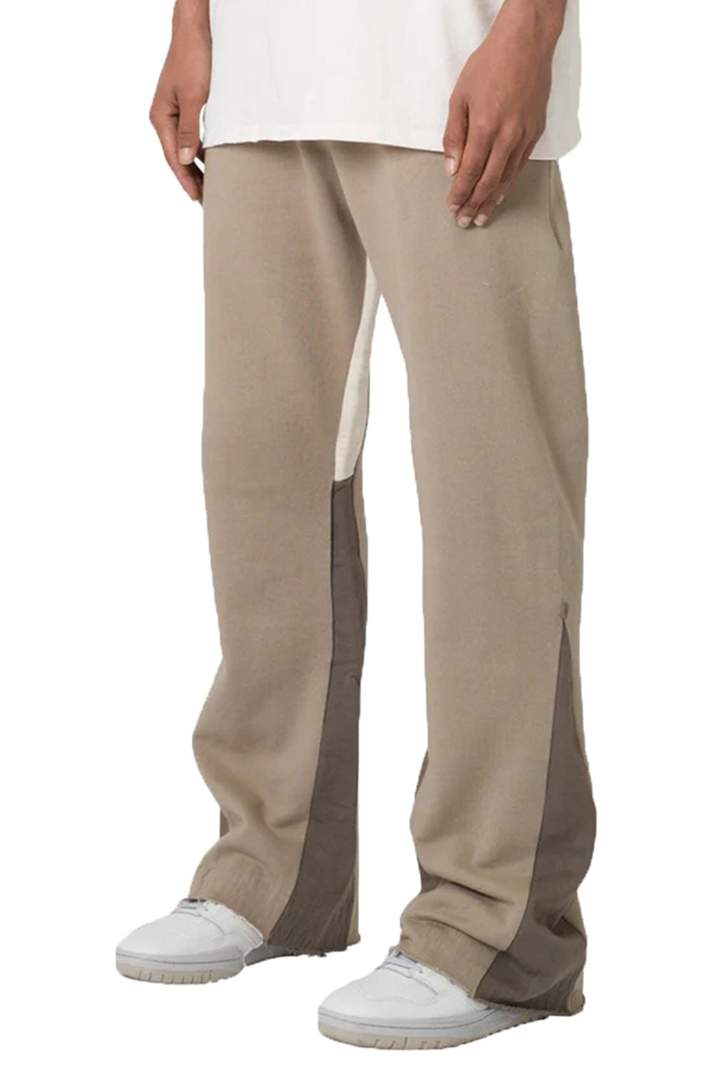Men's Khaki Flare Pant