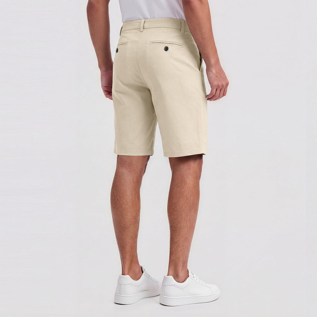 Mens Casual Chino Short - Light Khaki