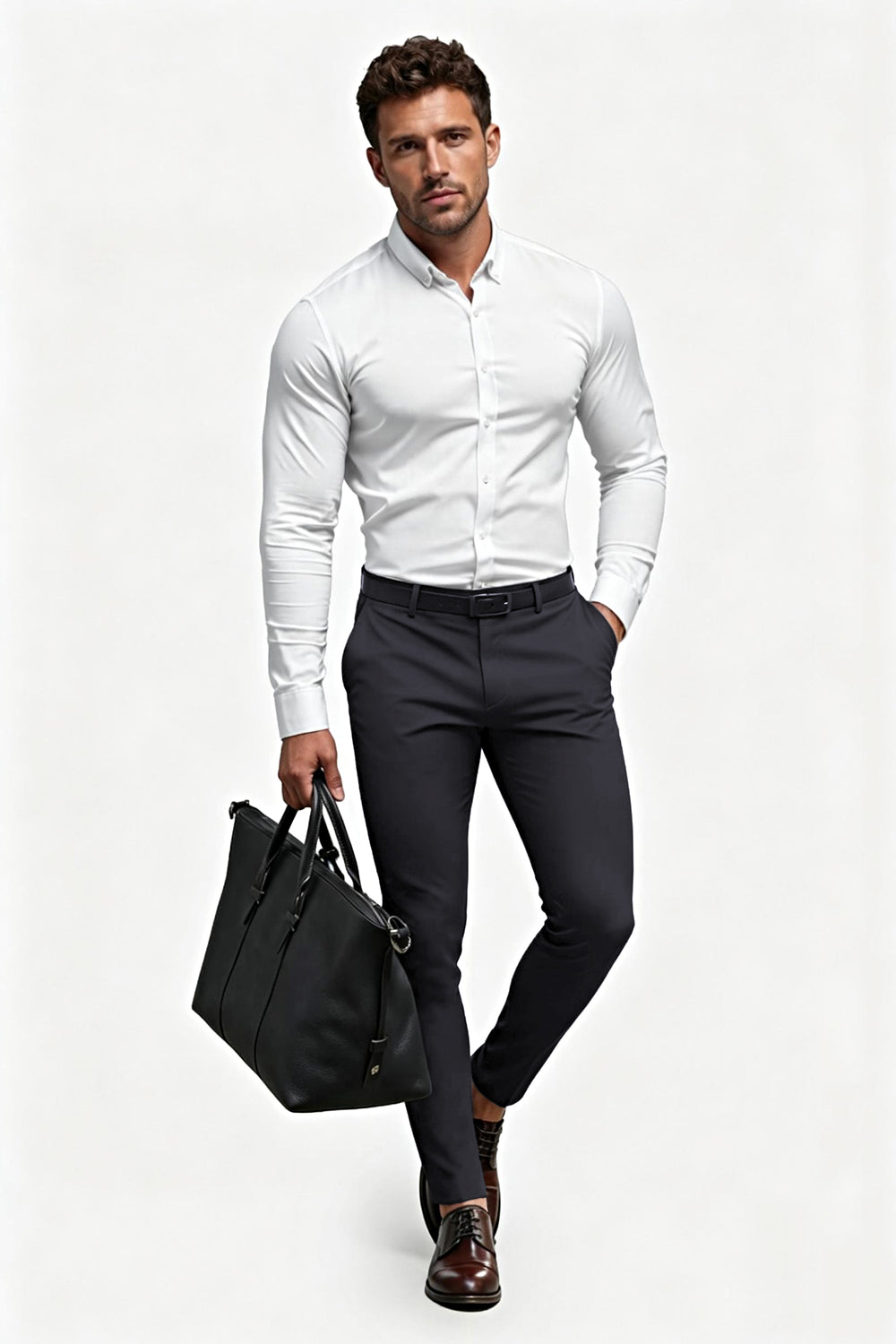 Black Stretch Pants
