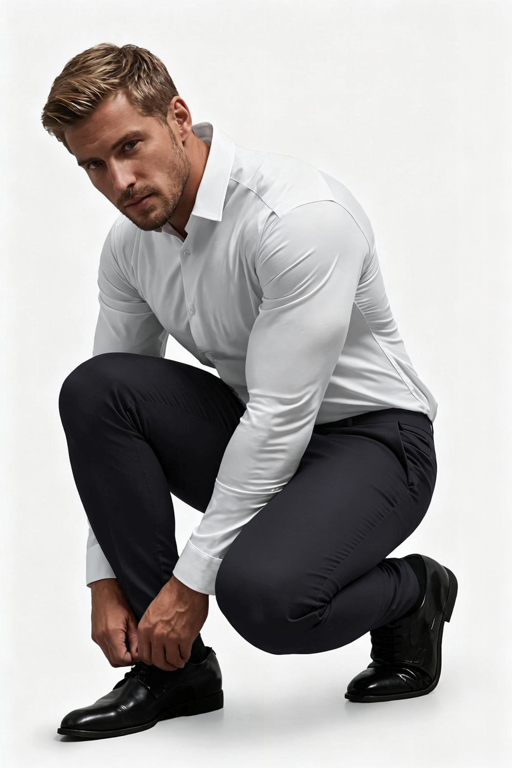 Black Stretch Pants