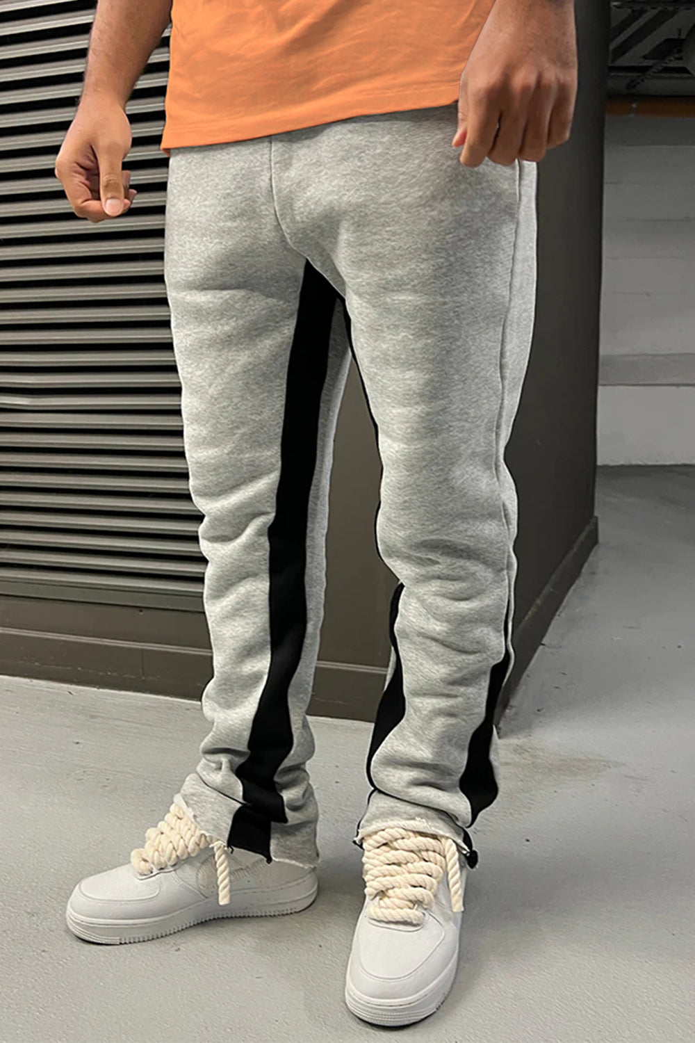 Men's Flared Pant - Gray