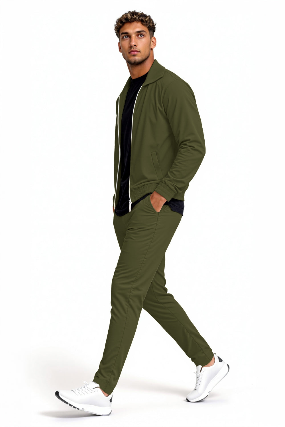 Men's Casual Set - Green