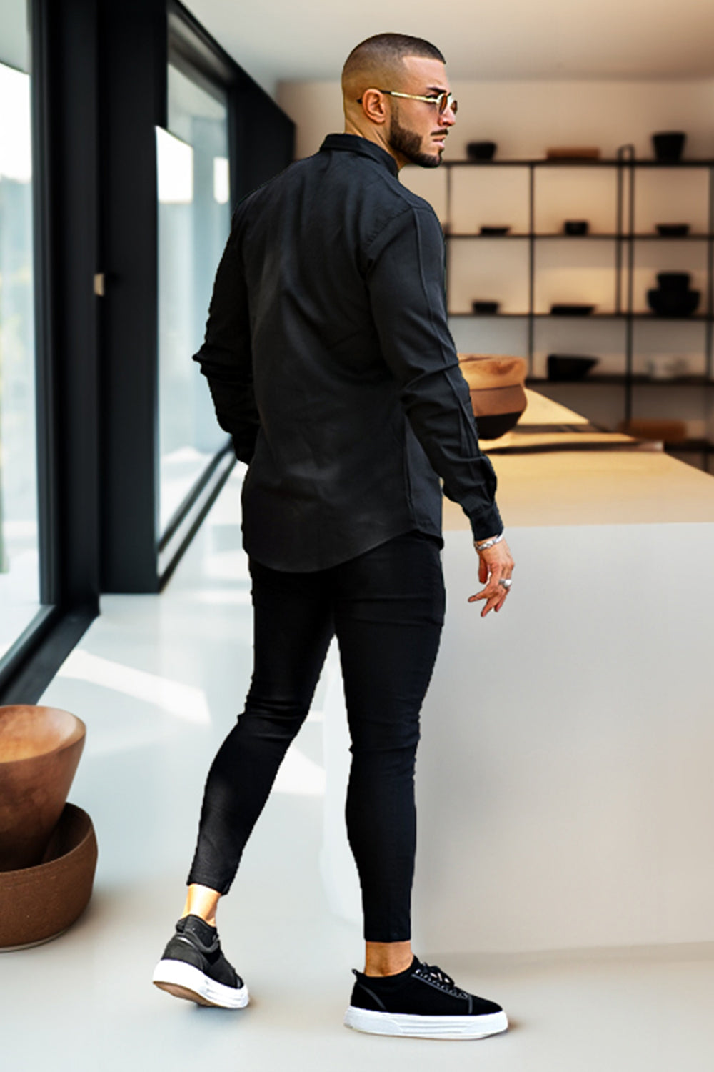 Mens Black Pant