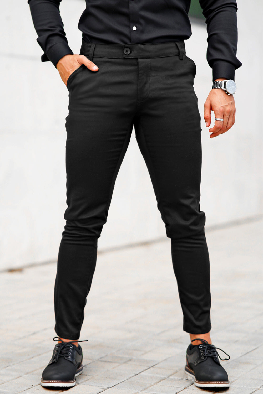Mens Casual Pant - Black