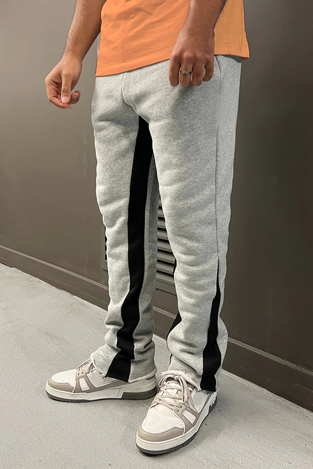 Men's Flared Pant - Gray