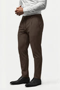 Men's Commuting 7*24 Business Pant - Dark Brown