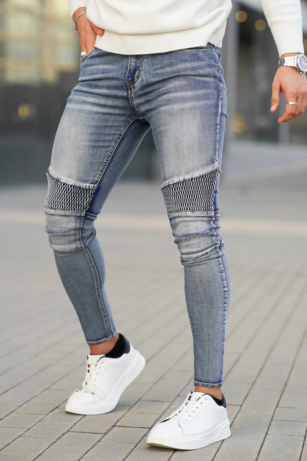 Men Classic Blue Jean - Super Stretch