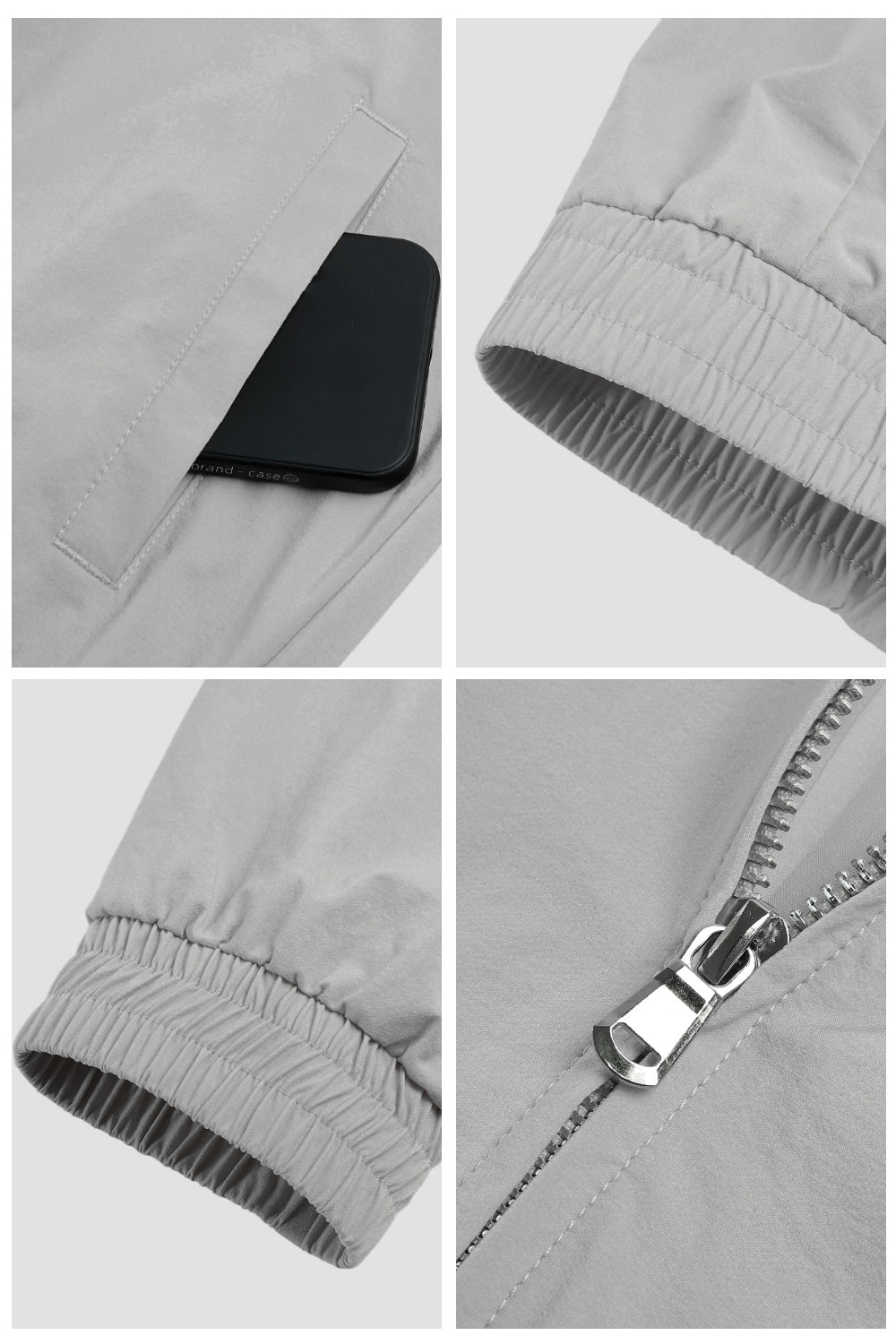 Men's Casual Set - Light Grey