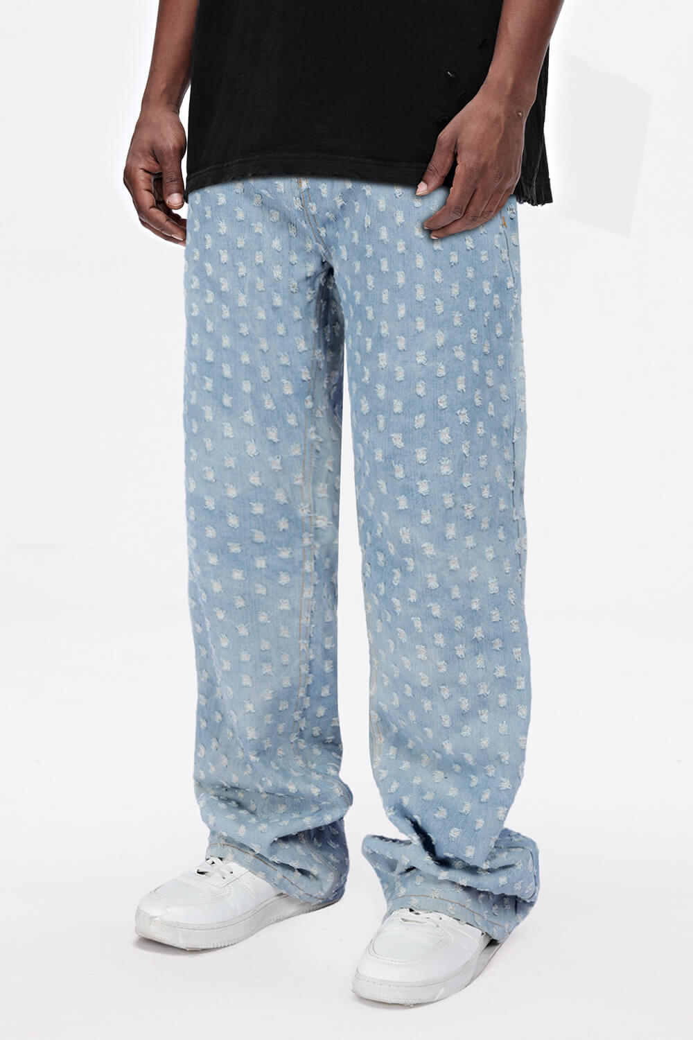 Men's Loose Jean - Light Blue