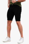 Men's Black Jean Short