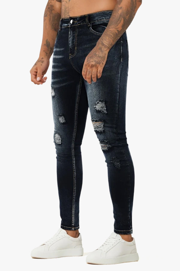 Men's Vintage Skinny Jean - Dark Blue